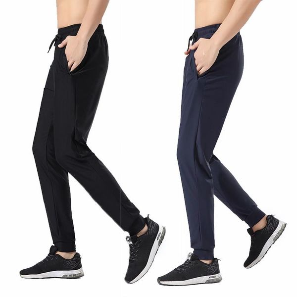 running pants ice silk men's 2021 summer thin elastic breathable quick-drying training casual trousers loose plus size sports, Black;blue
running pants ice silk men's 2021 summer thin elastic breathable quick-drying training casual trousers loose plus size sports, Black;blue
