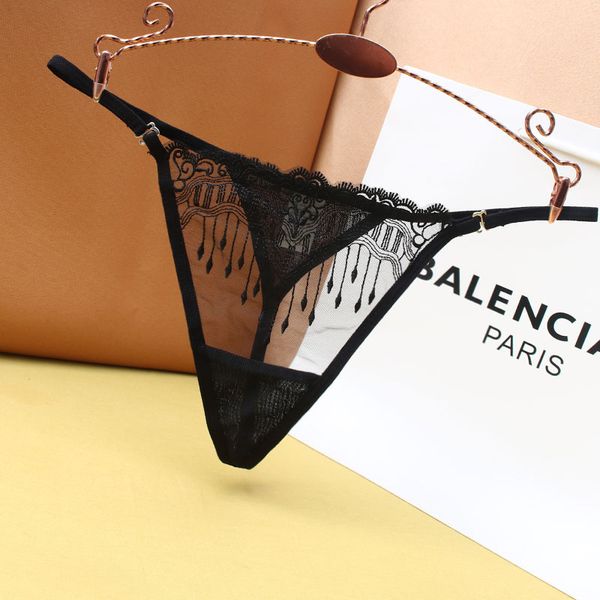 underwear pantiesthong fashion embroidery transparent black seamless breathable cotton crotch low waist temptation women's thin, Black;white
underwear pantiesthong fashion embroidery transparent black seamless breathable cotton crotch low waist temptation women's thin, Black;white