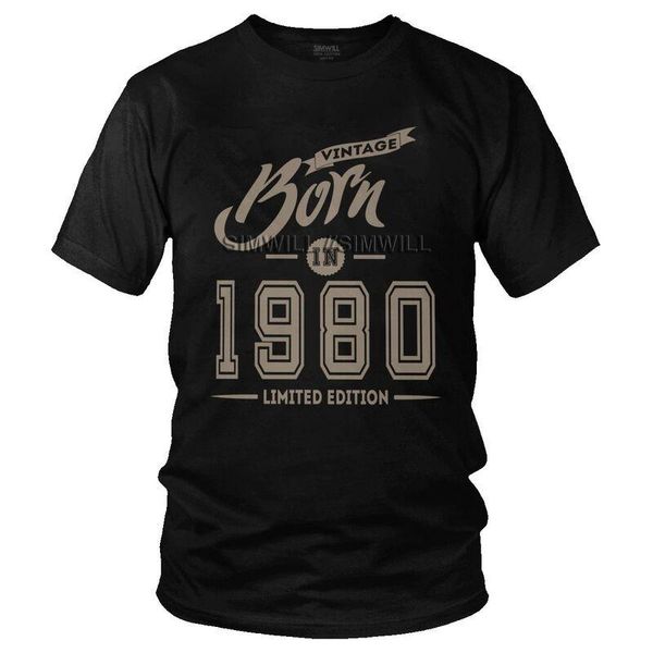 men's t-shirts in 1980 tshirt men harajuku tee 100% cotton t shirt short sleeve 41 years old 41st birthday t-shirt gift idea cloth, White;black
men's t-shirts in 1980 tshirt men harajuku tee 100% cotton t shirt short sleeve 41 years old 41st birthday t-shirt gift idea cloth, White;black
