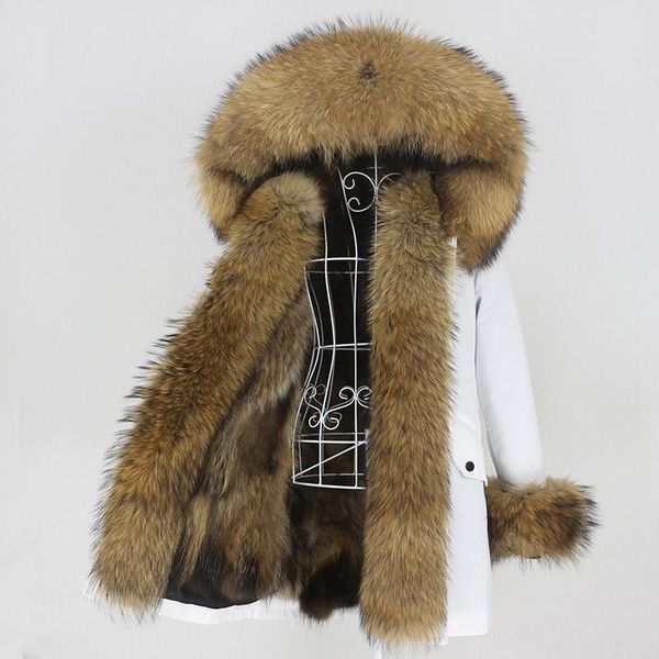 women's fur & faux oftbuy 2021 long waterproof parka real coat winter jacket women hood natural raccoon outerwear streetwear detachable, Black
women's fur & faux oftbuy 2021 long waterproof parka real coat winter jacket women hood natural raccoon outerwear streetwear detachable, Black