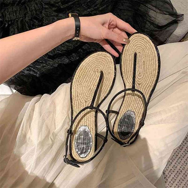 women's new fashion ladies summer weave straw for beach sell shoes luxury brand designer sandals, Black
women's new fashion ladies summer weave straw for beach sell shoes luxury brand designer sandals, Black
