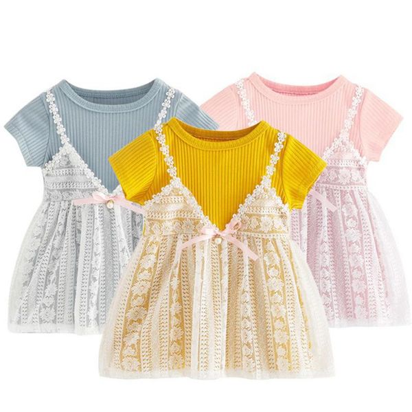 girl's dresses baby girl summer dress 2021 lace party princess clothing born sukienka niemowleca, Red;yellow
girl's dresses baby girl summer dress 2021 lace party princess clothing born sukienka niemowleca, Red;yellow