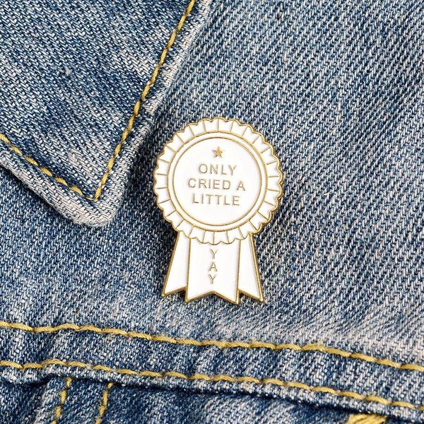 pins, brooches yay only cried a little enamel pins custom medal award buckle badge funny jewelry lapel pin gift for friends, Gray
pins, brooches yay only cried a little enamel pins custom medal award buckle badge funny jewelry lapel pin gift for friends, Gray