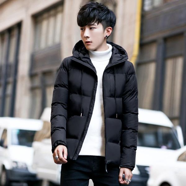 Men's Down & Parkas Parker coat jacket winter short thick padded Korean style trendy handsome slim bread 3GZY, Black
Men's Down & Parkas Parker coat jacket winter short thick padded Korean style trendy handsome slim bread 3GZY, Black
