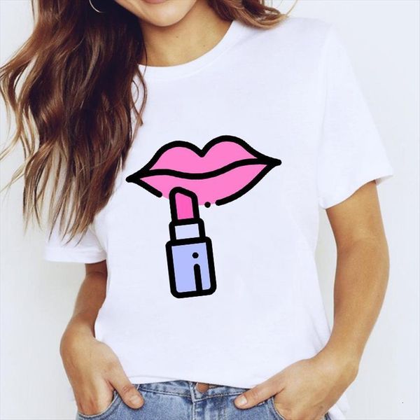 smile lip 90s cute clothes womens t shirt fingernail nail art clothing print lady graphic female tee, White
smile lip 90s cute clothes womens t shirt fingernail nail art clothing print lady graphic female tee, White