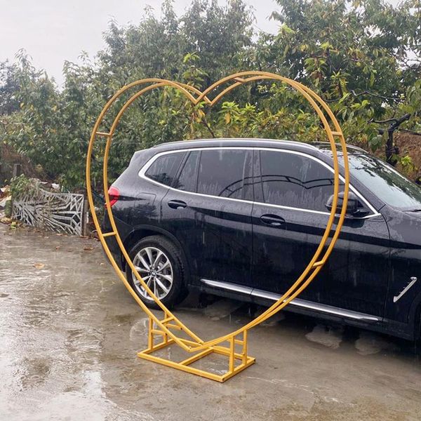 party decoration wedding arch props heart-shaped wreath stand love background stage ceremony
party decoration wedding arch props heart-shaped wreath stand love background stage ceremony