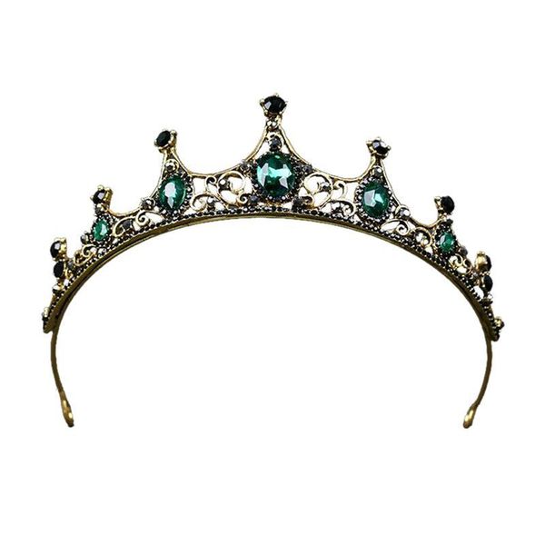 Hair Clips & Barrettes Baroque Green Crystal Tiara Crowns Alloy Vintage Jewelry Accessories For Wedding Engagement, Golden;silver
Hair Clips & Barrettes Baroque Green Crystal Tiara Crowns Alloy Vintage Jewelry Accessories For Wedding Engagement, Golden;silver