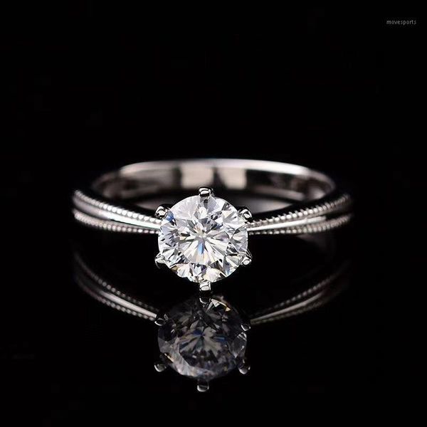 cluster rings wedding ring jewelry proposal 925 silver moissanite 1.00ct d vvs can be customized in 18k gold for women1, Golden;silver
cluster rings wedding ring jewelry proposal 925 silver moissanite 1.00ct d vvs can be customized in 18k gold for women1, Golden;silver