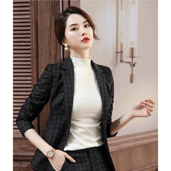 plaid casual ladies blazer khaki loose simple long sleeve suit jacket abrigos vintage office women large size mm60nxz women's suits & b, White;black
plaid casual ladies blazer khaki loose simple long sleeve suit jacket abrigos vintage office women large size mm60nxz women's suits & b, White;black