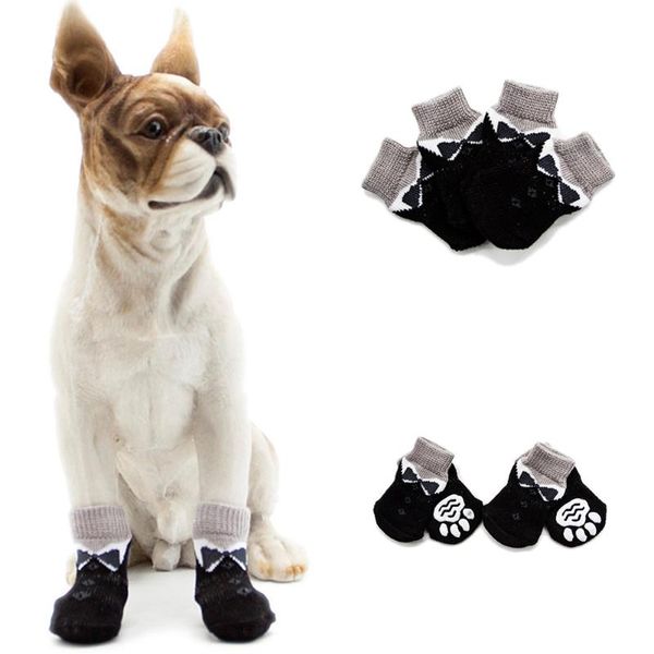 4pcs warm non-slip dog socks knitted pet puppy shoes print for small medium large dogs s/m/l/xl apparel
4pcs warm non-slip dog socks knitted pet puppy shoes print for small medium large dogs s/m/l/xl apparel