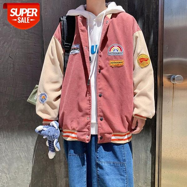 yemi fashion | men's trendy loose corduroy jacket japanese color-block cardigan #ha75, Black;brown
yemi fashion | men's trendy loose corduroy jacket japanese color-block cardigan #ha75, Black;brown
