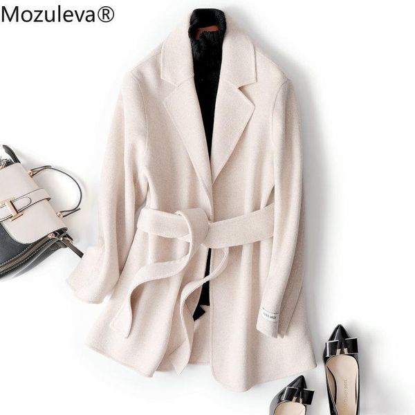 women's wool & blends mozuleva 2021 double cashmere winter woolen coat for women beige color korean simple short style coats, Black
women's wool & blends mozuleva 2021 double cashmere winter woolen coat for women beige color korean simple short style coats, Black
