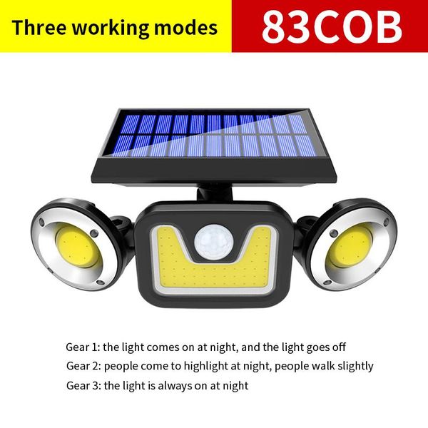 solar lamps 70 led lights outdoor 3 head motion sensor 120 wide angle illumination super bright waterproof remote control wall lamp
solar lamps 70 led lights outdoor 3 head motion sensor 120 wide angle illumination super bright waterproof remote control wall lamp