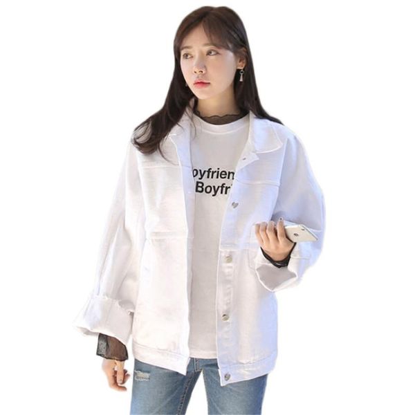 women's jackets spring and autumn jacket large size streetwear jeans coat korean female loose j140, Black;brown
women's jackets spring and autumn jacket large size streetwear jeans coat korean female loose j140, Black;brown
