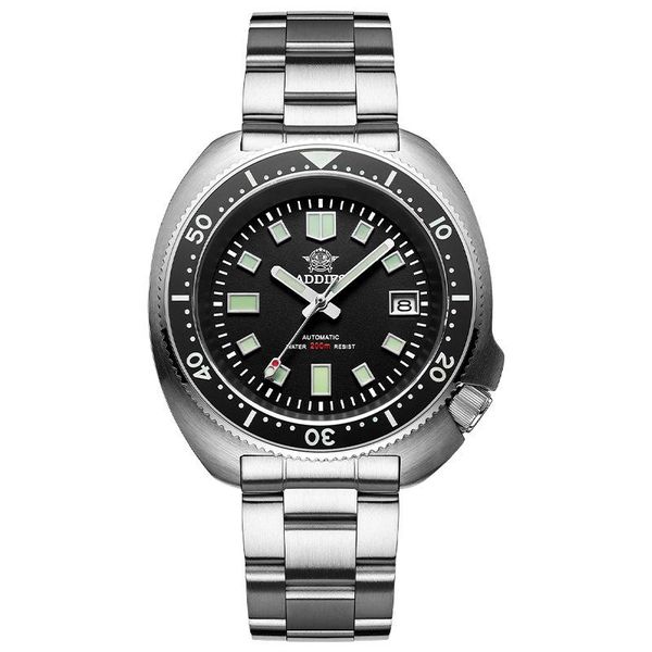 men's mechanical watch high-end classic water ghost abalone swiss luminous 200-meter diving relojes para hombre wristwatches, Slivery;brown
men's mechanical watch high-end classic water ghost abalone swiss luminous 200-meter diving relojes para hombre wristwatches, Slivery;brown