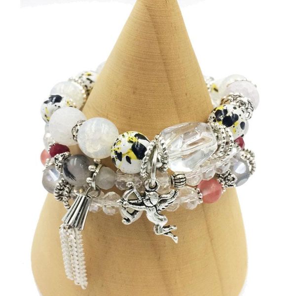charm bracelets hangjing 3pcs /set luxury crystal bohe natural stone couple femme friendship angel girl bead for women 2021, Golden;silver
charm bracelets hangjing 3pcs /set luxury crystal bohe natural stone couple femme friendship angel girl bead for women 2021, Golden;silver