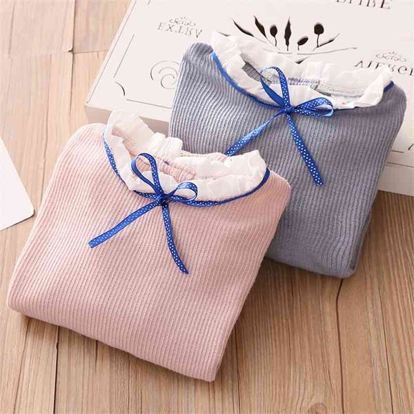 baby lace shirt spring new kid's clothes baby child solid color princess knitted pullover blouse for girls 3 5 8 years 210414, Blue
baby lace shirt spring new kid's clothes baby child solid color princess knitted pullover blouse for girls 3 5 8 years 210414, Blue