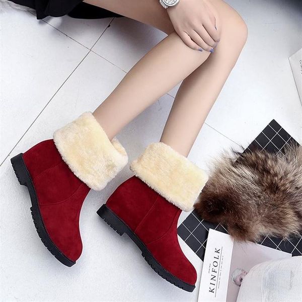 boots womens ladies soft flat mid shoes woman female suede leather lace-up women winter 35-40 mid-calf short plush, Black
boots womens ladies soft flat mid shoes woman female suede leather lace-up women winter 35-40 mid-calf short plush, Black