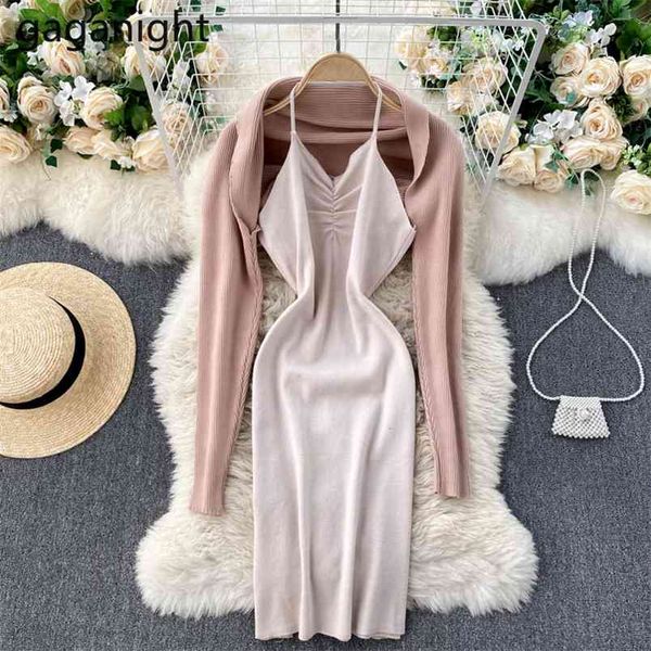 knitting women two pieces set long leeve cropped cardigan chic solid braces skirt lady spring dresses suit outfit 210601, White
knitting women two pieces set long leeve cropped cardigan chic solid braces skirt lady spring dresses suit outfit 210601, White