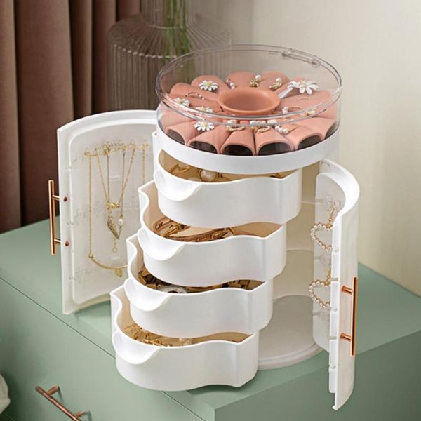 hooks & rails storage holder large capacity five layers hips deskmulti-layer cosmetic container space-saving makeup jewelry organizer
hooks & rails storage holder large capacity five layers hips deskmulti-layer cosmetic container space-saving makeup jewelry organizer