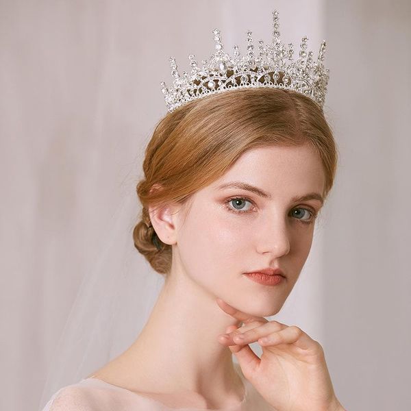 hair clips & barrettes baroque crystal bridal tiaras wedding accessories rhinestones bride crowns party jewelry crown women headpiece, Golden;silver
hair clips & barrettes baroque crystal bridal tiaras wedding accessories rhinestones bride crowns party jewelry crown women headpiece, Golden;silver