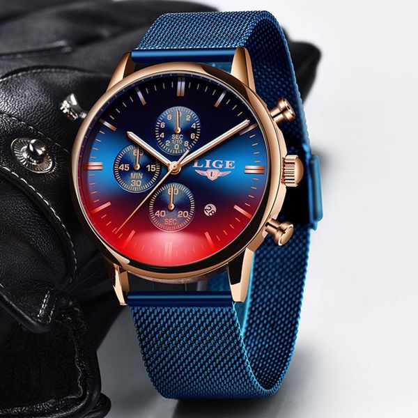 fashion watch mens sport waterproof watches mesh strap chronograph date quartz for men reloj hombre wristwatches, Slivery;brown
fashion watch mens sport waterproof watches mesh strap chronograph date quartz for men reloj hombre wristwatches, Slivery;brown