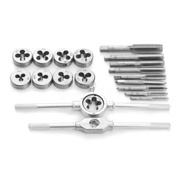 hand tools 20/40pcs/set metric tap wrench tip and die set m3-m12 screw thread plugs taps nut bolt alloy metal
hand tools 20/40pcs/set metric tap wrench tip and die set m3-m12 screw thread plugs taps nut bolt alloy metal