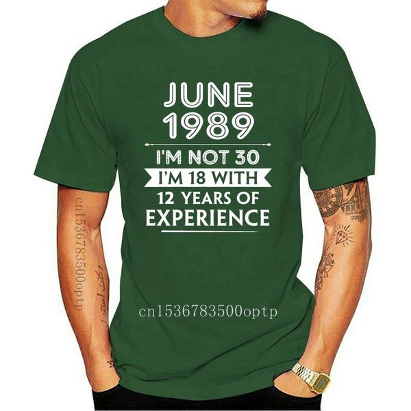 men's t-shirts brand june 1989 i'm not 30 18 with 12 years of experience t-shirt men short sleeve, White;black
men's t-shirts brand june 1989 i'm not 30 18 with 12 years of experience t-shirt men short sleeve, White;black