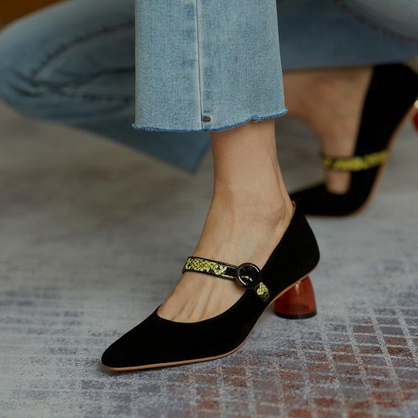 dress shoes 2021 design women black pumps pointed toe mary jeans formal stilettos 5cm round high heels zapatos femmes working shoe
dress shoes 2021 design women black pumps pointed toe mary jeans formal stilettos 5cm round high heels zapatos femmes working shoe