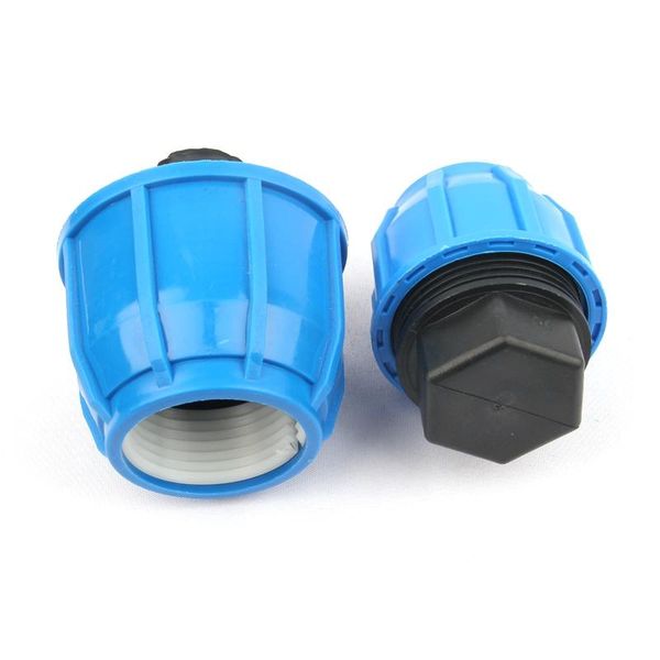 watering equipments 2pcs 50mm 63mm pe garden water pipe connectors agricultural irrigation system fittings end cap supply systemtube joint 
watering equipments 2pcs 50mm 63mm pe garden water pipe connectors agricultural irrigation system fittings end cap supply systemtube joint