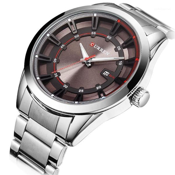 wristwatches curren 8246 steel strap men's quartz fashion casual dress date display analog watch, Slivery;brown
wristwatches curren 8246 steel strap men's quartz fashion casual dress date display analog watch, Slivery;brown