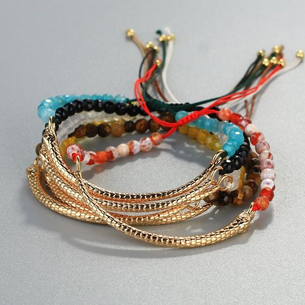 charm bracelets quanchi boho for women egypt snake-shaped pendant jewelry natural stone beads bracelet adjustable, Golden;silver
charm bracelets quanchi boho for women egypt snake-shaped pendant jewelry natural stone beads bracelet adjustable, Golden;silver