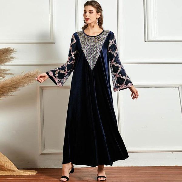 casual dresses winter women long dress loose velvet plus size 4xl floral embroidery mesh full sleeve muslim abaya caftan turkey modesty, Black;gray
casual dresses winter women long dress loose velvet plus size 4xl floral embroidery mesh full sleeve muslim abaya caftan turkey modesty, Black;gray