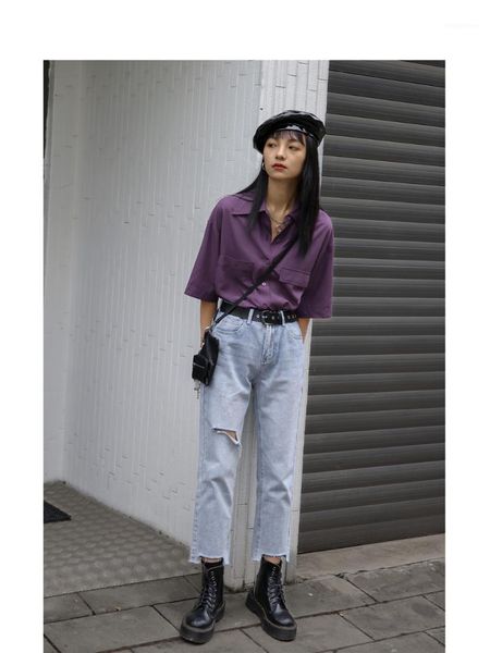 women's jeans 2021 serafina vintage casual cool hole ripped woman high waist slim full length stem-pipe straight trousers pants, Blue
women's jeans 2021 serafina vintage casual cool hole ripped woman high waist slim full length stem-pipe straight trousers pants, Blue