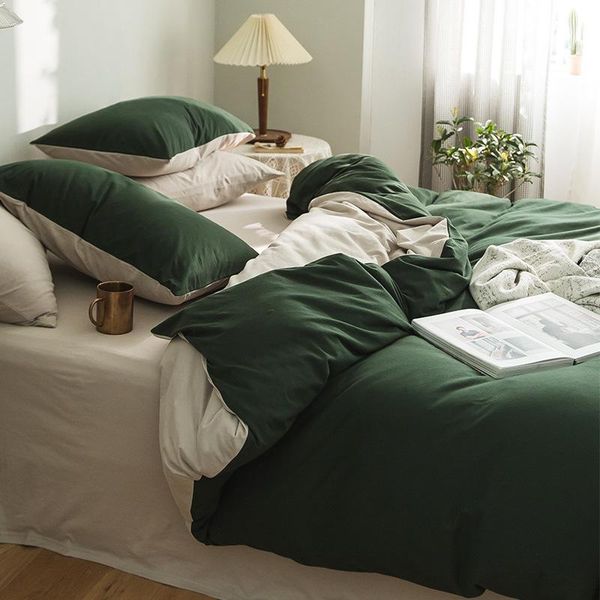 bedding sets simple solid color cotton double set full size comfortable bedroom minimalist sheet pillowcase 4pcs
bedding sets simple solid color cotton double set full size comfortable bedroom minimalist sheet pillowcase 4pcs
