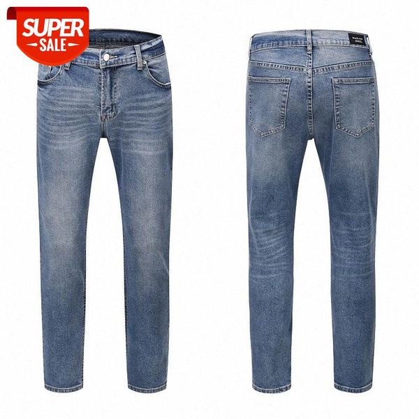 street style entry basic light version washed and worn medium blue slim fit jeans retro mens trousers as7h, Black
street style entry basic light version washed and worn medium blue slim fit jeans retro mens trousers as7h, Black