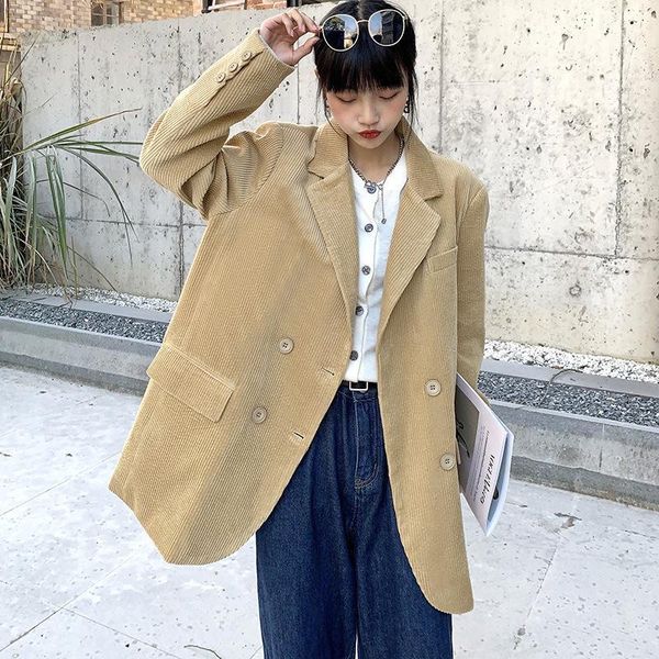 women's suits & blazers blazer 2021 spring style street blasting design badge retro temperament casual coat, White;black
women's suits & blazers blazer 2021 spring style street blasting design badge retro temperament casual coat, White;black