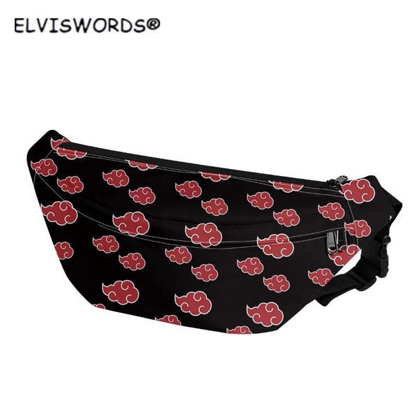 waist bags elviswords fashion akatsuki printed large size sport chest bag travel purse casual women traveling hip belt
waist bags elviswords fashion akatsuki printed large size sport chest bag travel purse casual women traveling hip belt