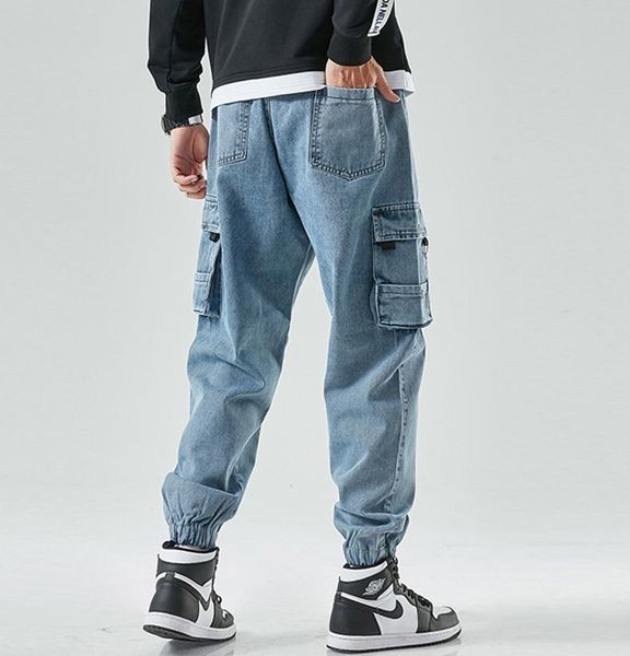 hip hop cargo jeans pants men fashion casual harem joggers trousers streetwear denim plus size -8xl men's, Blue
hip hop cargo jeans pants men fashion casual harem joggers trousers streetwear denim plus size -8xl men's, Blue