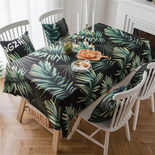table cloth green leaf plant letter printed tablecloth home decor polyester dinner cover
table cloth green leaf plant letter printed tablecloth home decor polyester dinner cover