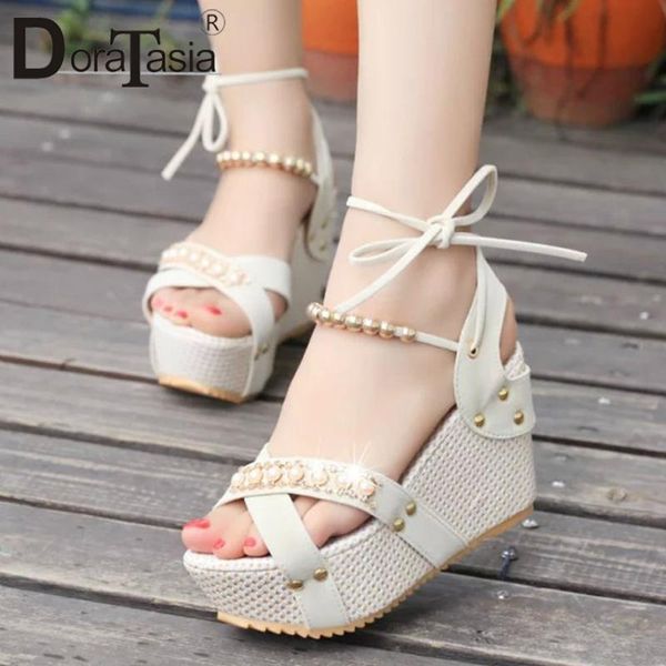 dress shoes doratasia classic lady summer sandals fashion casual holiday women ankle strap platform high wedges metal woman, Black
dress shoes doratasia classic lady summer sandals fashion casual holiday women ankle strap platform high wedges metal woman, Black