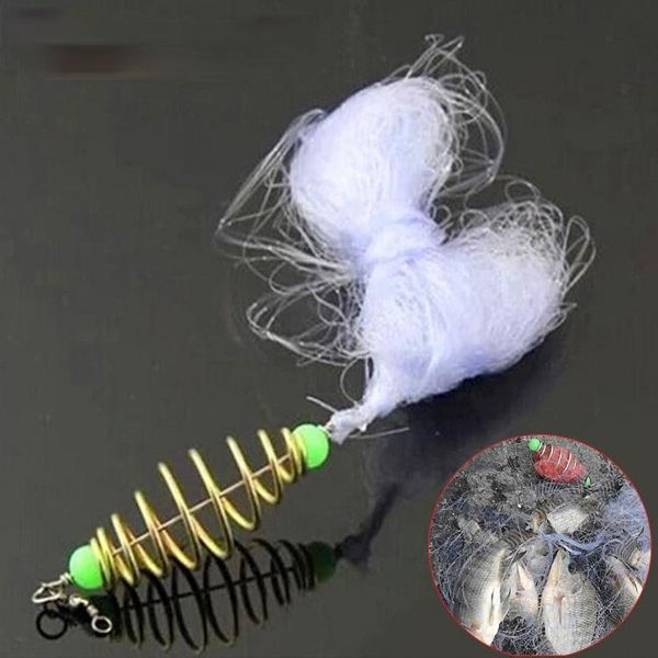 fishing accessories overlord bundle copper spring shoal net with night luminous beads cage fishnet design netting tackle
fishing accessories overlord bundle copper spring shoal net with night luminous beads cage fishnet design netting tackle