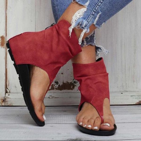 sandals clip toe roman low heel herringbone comfortable and versatile solid color back zipper high tube women's shoes promot 3i76, Black
sandals clip toe roman low heel herringbone comfortable and versatile solid color back zipper high tube women's shoes promot 3i76, Black