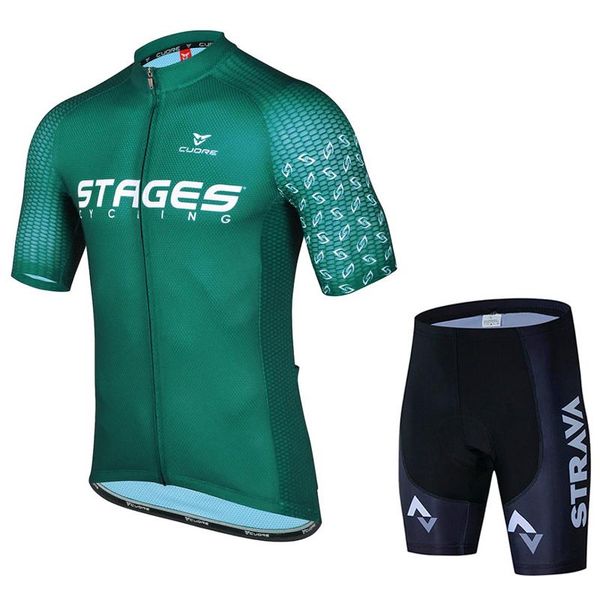 green summer cycling jersey set bicycle clothing breathable men short sleeve shirt bike bib shorts 19d gel pad racing sets, Black;blue
green summer cycling jersey set bicycle clothing breathable men short sleeve shirt bike bib shorts 19d gel pad racing sets, Black;blue