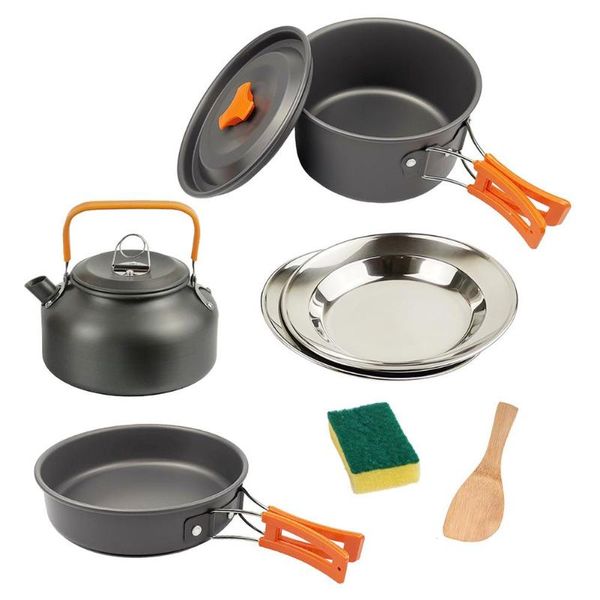 camp kitchen 7pcs portable ultra-light aluminum alloy 2-3 people use cookware outdoor camping picnic pot dish plates shovel set
camp kitchen 7pcs portable ultra-light aluminum alloy 2-3 people use cookware outdoor camping picnic pot dish plates shovel set