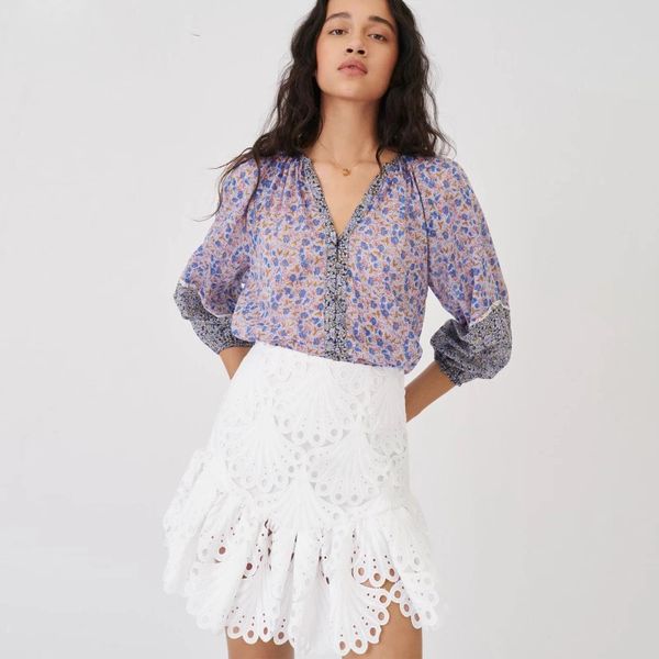 dsigners french m family spring and summer small fragrant wind lotus leaf edge temperament hollow out skirt, Black
dsigners french m family spring and summer small fragrant wind lotus leaf edge temperament hollow out skirt, Black