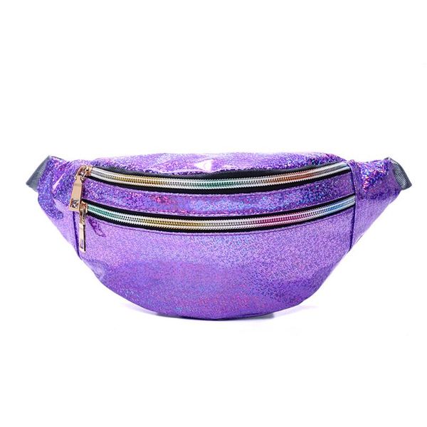 large capacity chest bags fashion laser splicing pu leather waist pack women casual comfortable semicircle double layer
large capacity chest bags fashion laser splicing pu leather waist pack women casual comfortable semicircle double layer