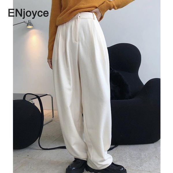 winter warm woolen high waist wide leg pants female vintage women harajuku trousers chic loose oversize harem pant women's & capris, Black;white
winter warm woolen high waist wide leg pants female vintage women harajuku trousers chic loose oversize harem pant women's & capris, Black;white