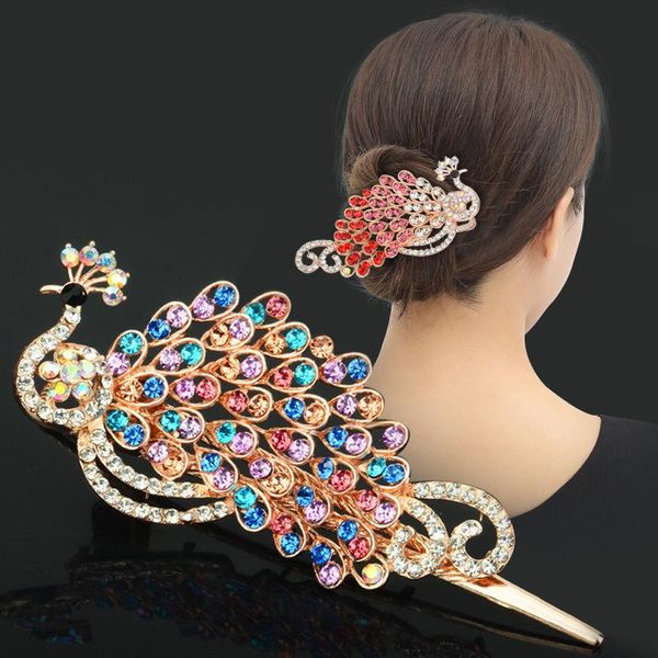 hair accessories simple retro swan hairpin fashion rhinestone alloy large clip women's 
hair accessories simple retro swan hairpin fashion rhinestone alloy large clip women's