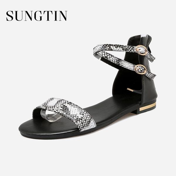 sungtin fashion buckle strap flat sandals women party shoes girl summer beach white 2021 sandalias mujer big size, Black
sungtin fashion buckle strap flat sandals women party shoes girl summer beach white 2021 sandalias mujer big size, Black